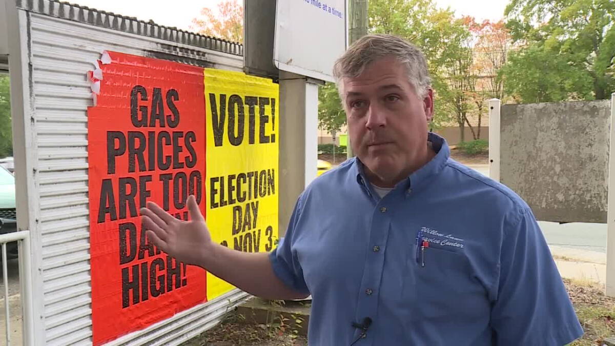 Vote posters glued to buildings leave Virginia business owners with cleanup bill